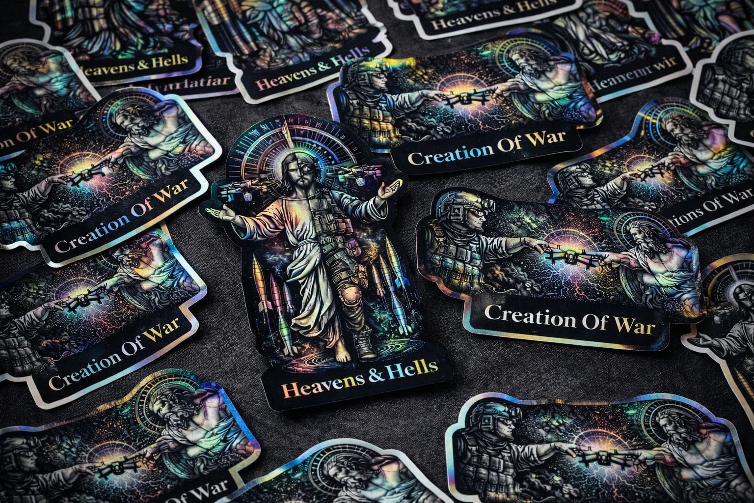 Pack 4 adesivos - The Ascension